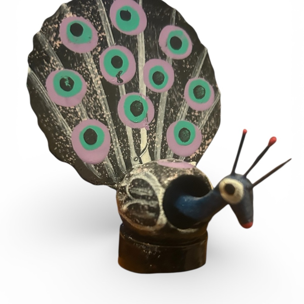 Vintage Mexican Folk Art Bobble Figurines - Picture 4 of 6